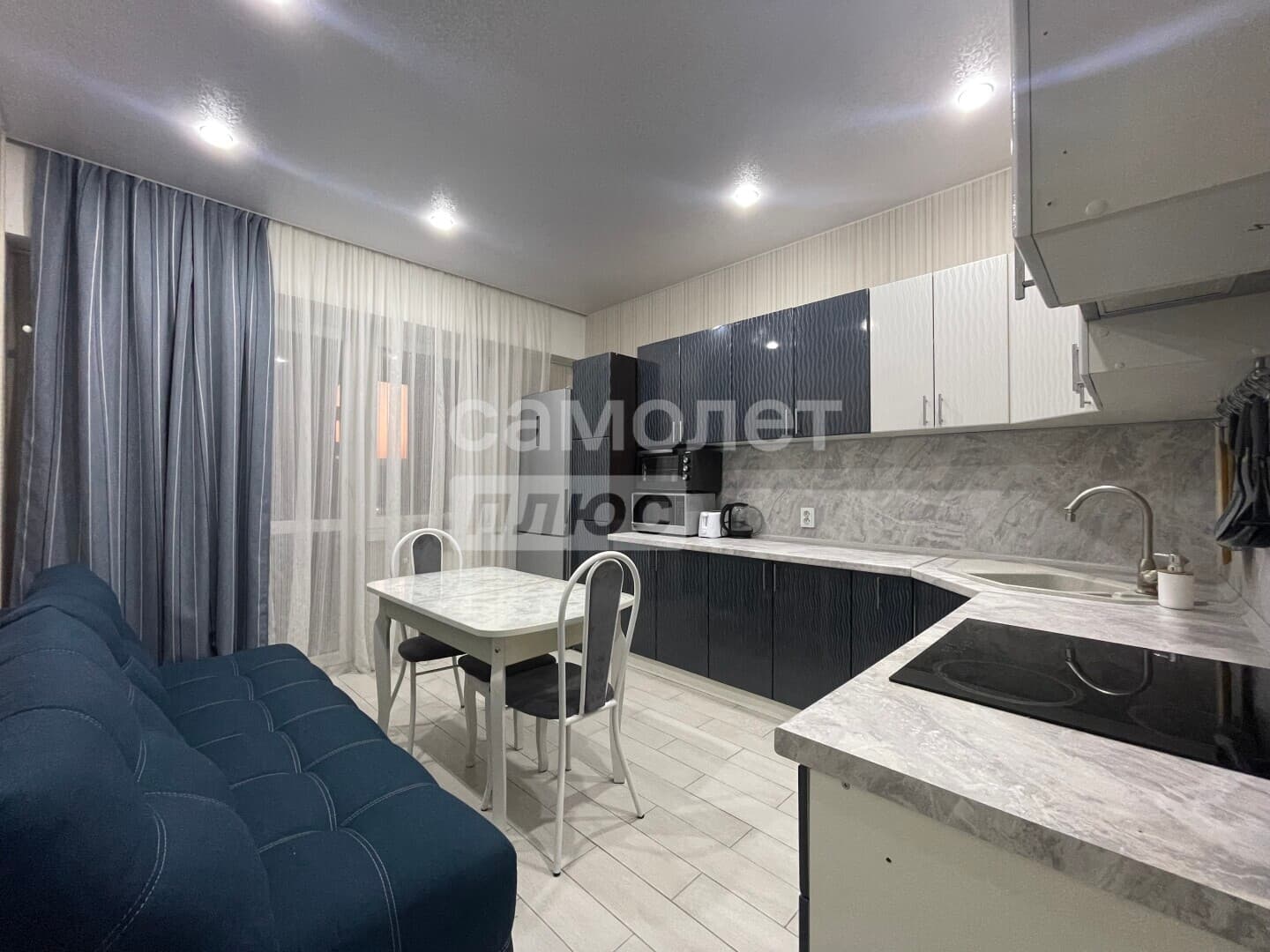 2-комн. квартира, 55 м² — миниатюра 2