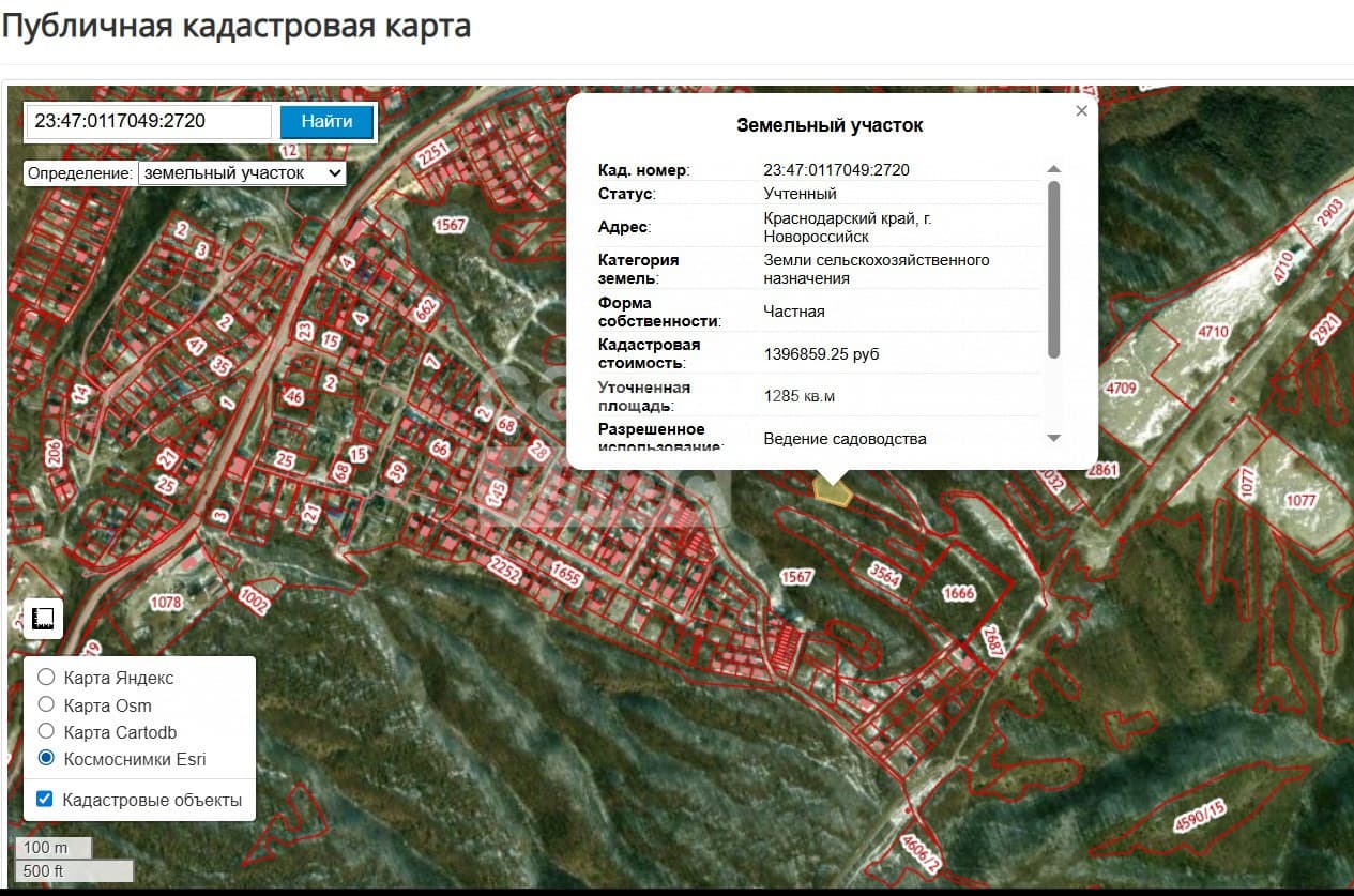 Участок в Васильевке — 
