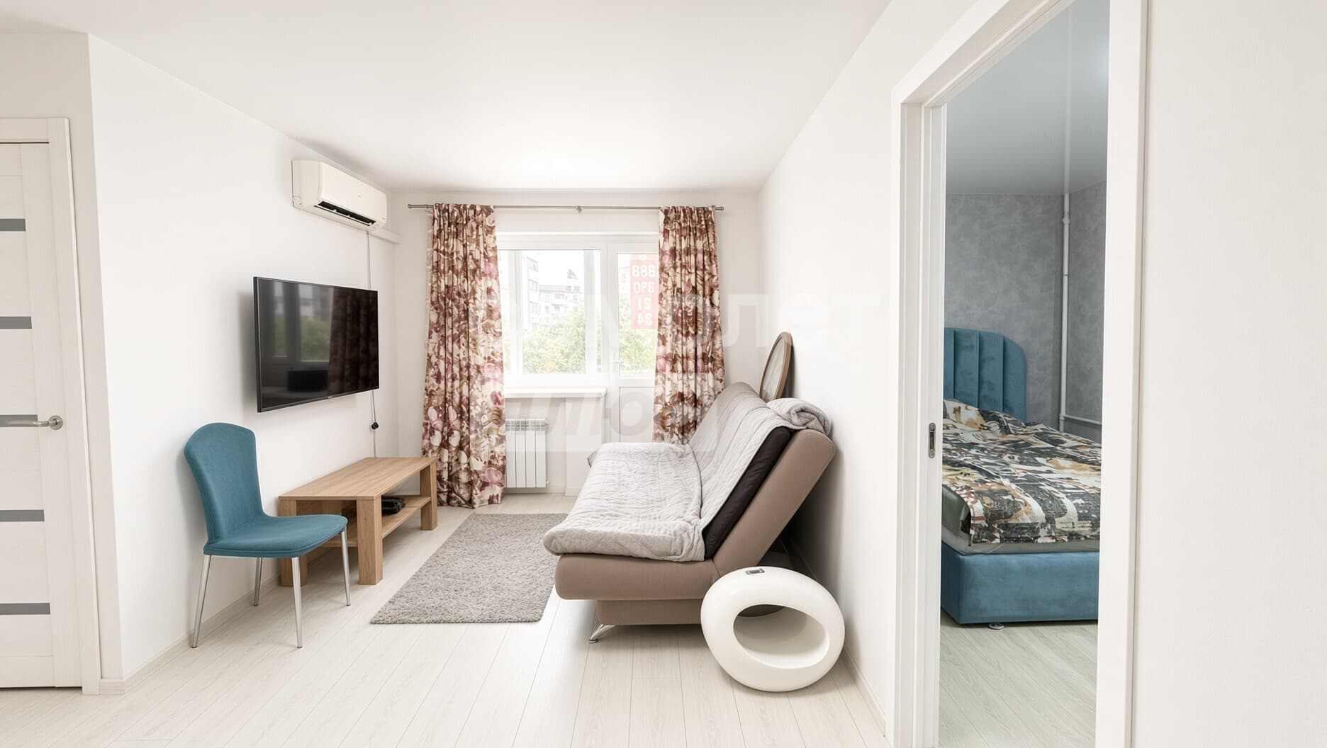 2-комн. квартира, 43 м² — Исаева ул., 13