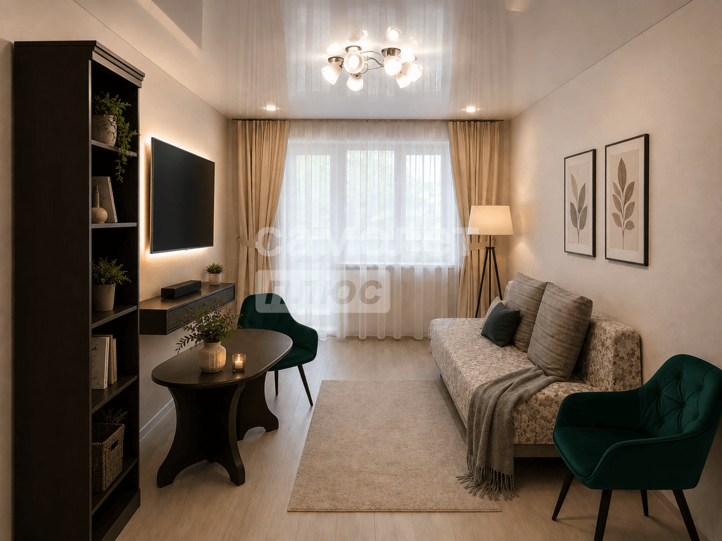 2-комн. квартира, 44 м² — фото 1