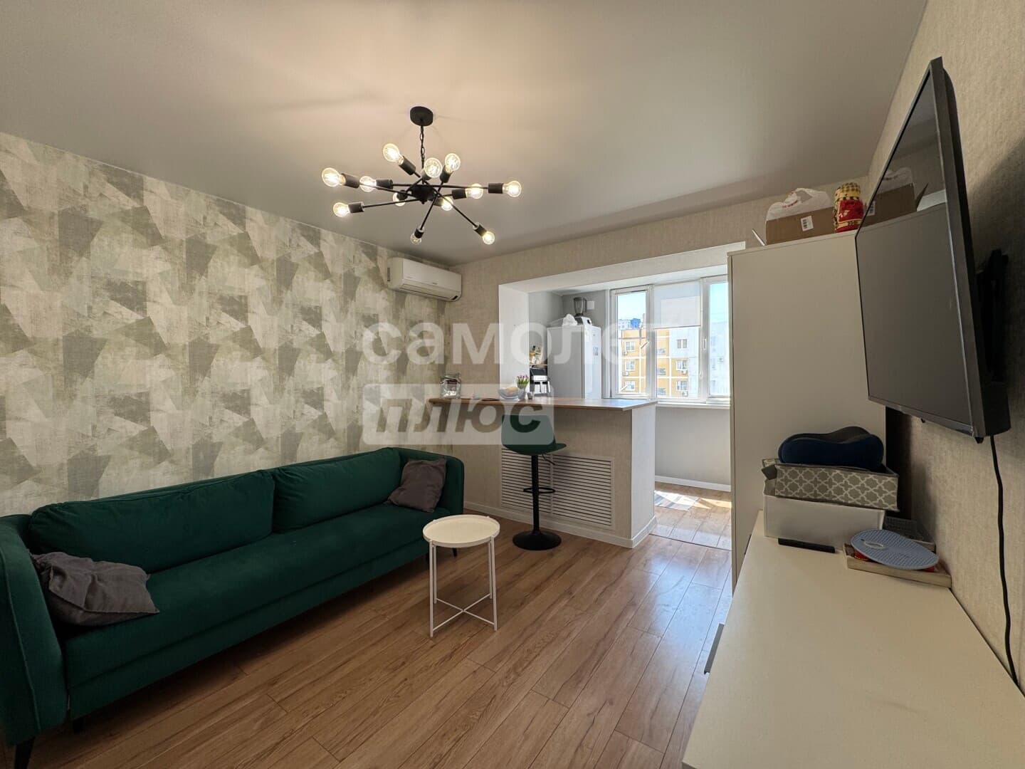 1-комн. квартира, 33 м² — миниатюра 2