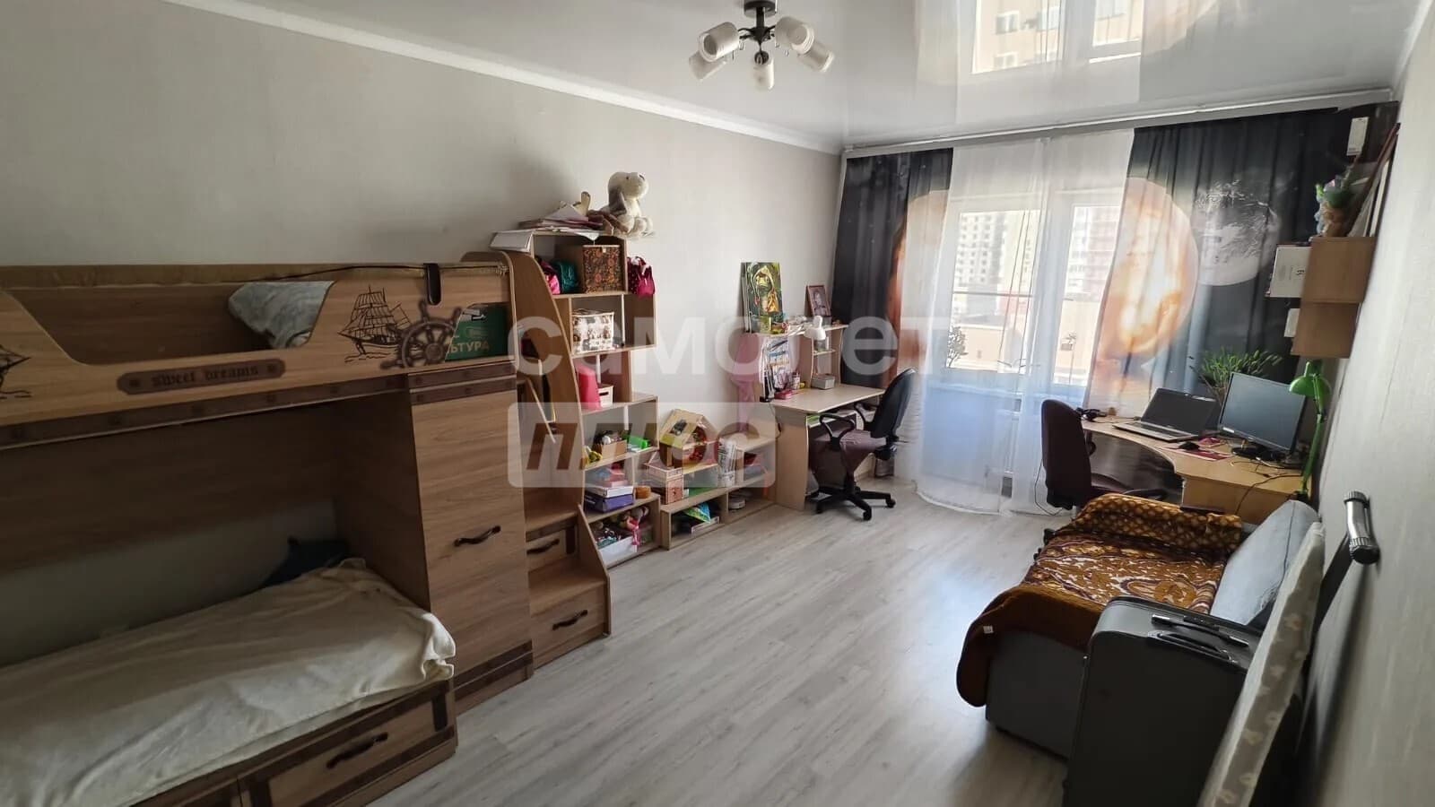 2-комн. квартира, 62 м² — фото 1