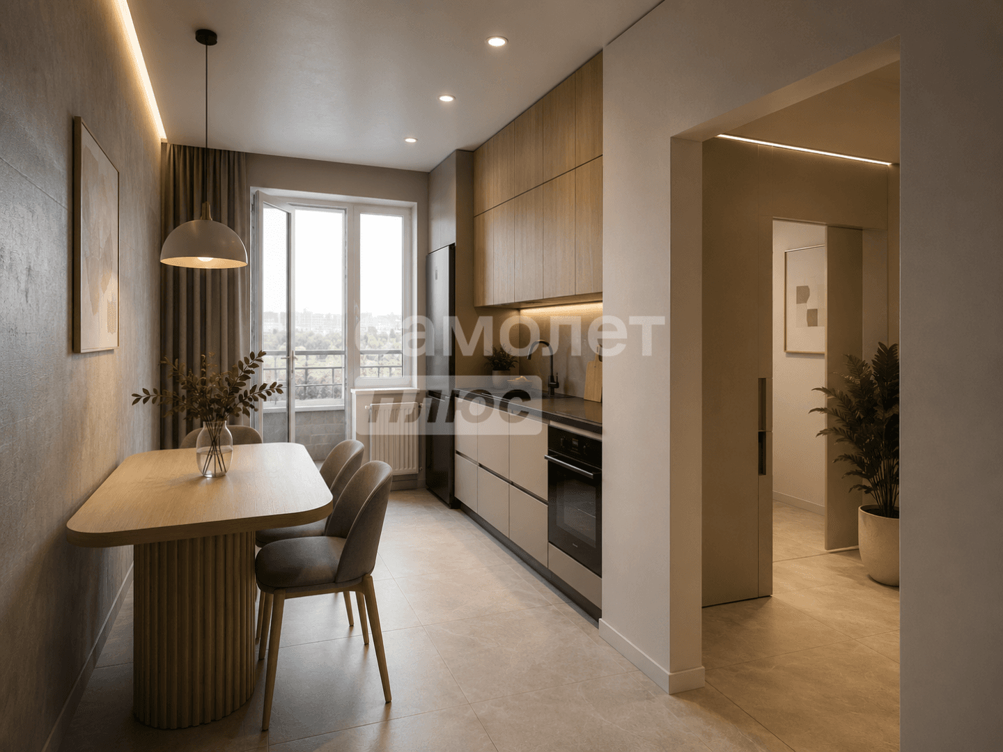 1-комн. квартира, 33 м² — фото 1